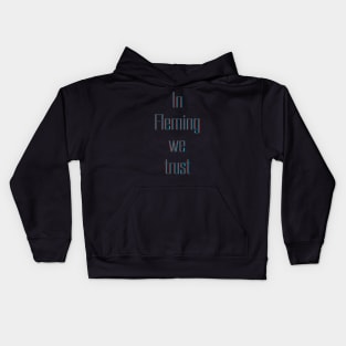 In science we trust (Fleming) Kids Hoodie